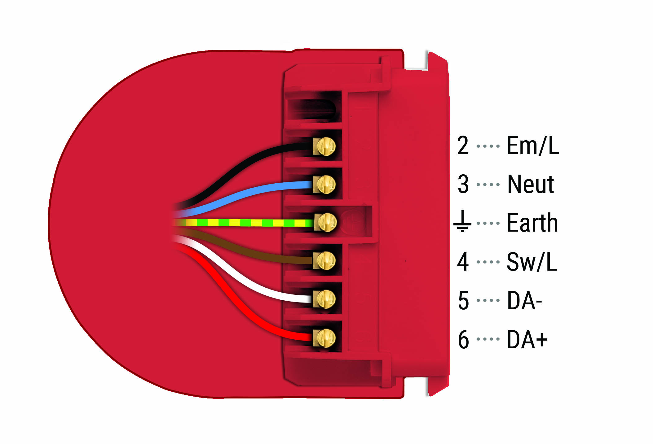 flex7 6-Pole Socket Wiring Diagram