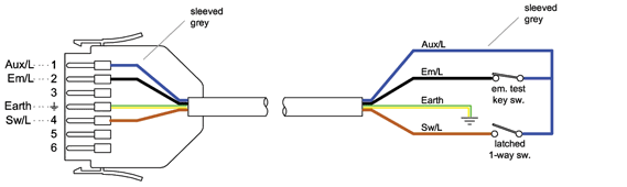 Plug-in Mains Switch Drop Leads