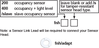 Occupancy Sensor - Ordering Details