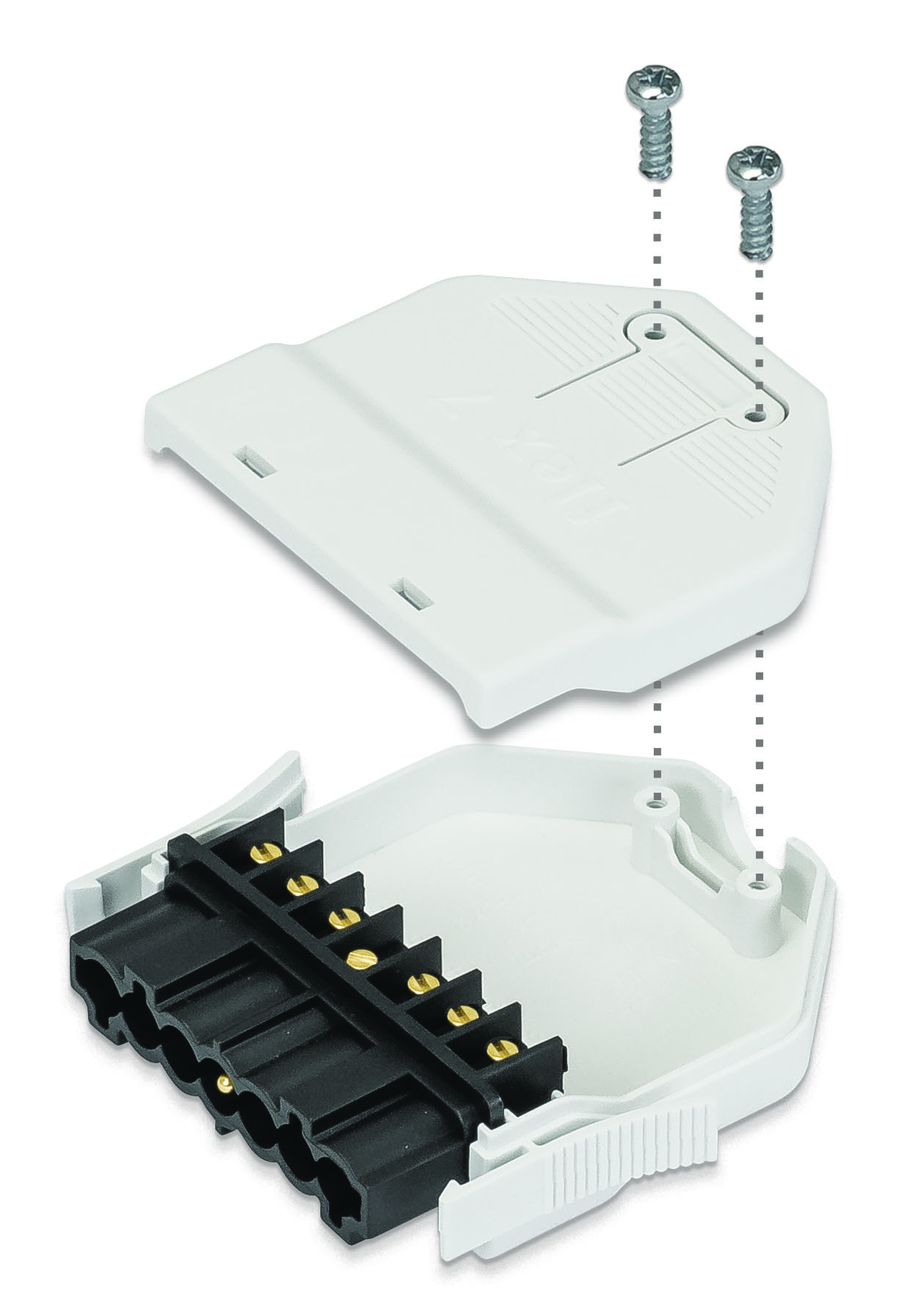 Inside a flex7 lighting connection plug