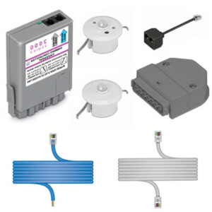 Hotel Room Eenergy Saving Kit contents