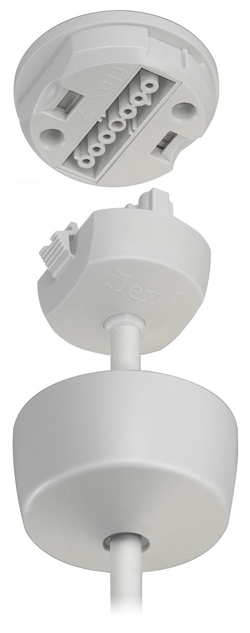 Prota 3-7 pole Plug In Ceiling Rose