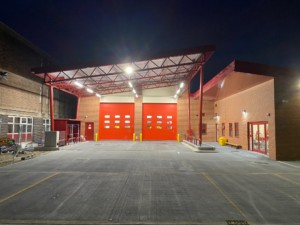 flex7 lighting controls at Wakefield Fire Station