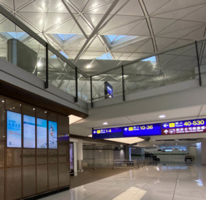 Prota Ceiling Rose at Hong Kong Airport