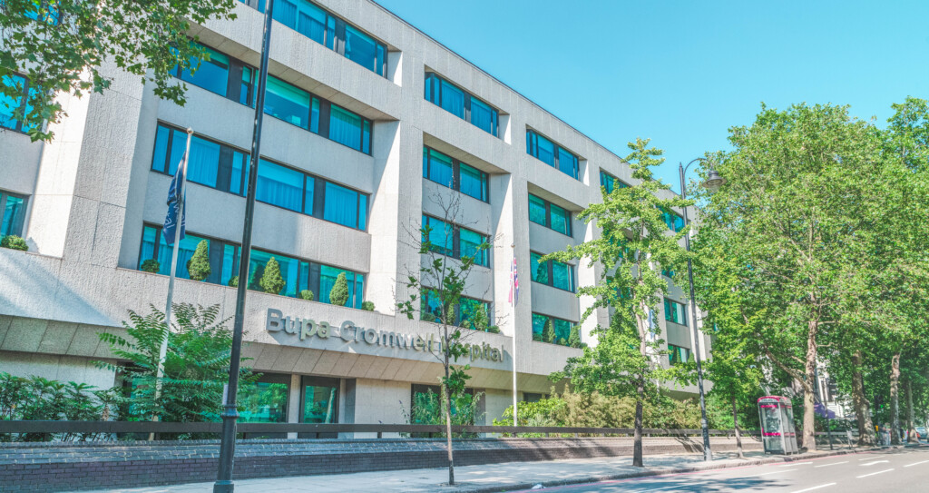 flex7 lighting controls installed at BUPA Cromwell Hospital