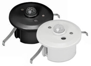 flex7 PIR sensor heads in black and white